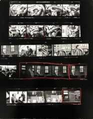 Robert Frank The Americans, Contact Sheet 1 of 81. 1958/2009.