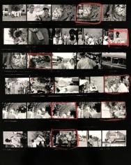 Robert Frank The Americans, Contact Sheet 74 of 81. 1958/2009.
