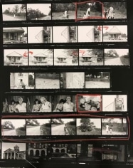 Robert Frank The Americans, Contact Sheet 22 of 81. 1958/2009.
