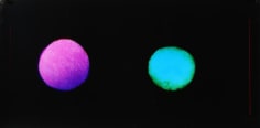  Double Moons (Michael and Alan), 2016, 	Analog Chromogenic Photo, Unique