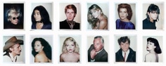 Andy Warhol. Unique 4.25 x 3.5 inch Polaroids.
