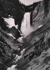  Ansel Adams, 	Yellowstone Falls, Yellowstone National Park, Wyoming. 1942