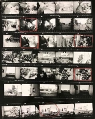 Robert Frank The Americans, Contact Sheet 31 of 81. 1958/2009.