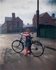  Girl with Bicycle, Dublin, 1966