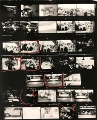 Robert Frank The Americans, Contact Sheet 11 of 81. 1958/2009.