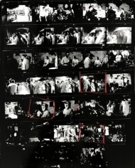 Robert Frank The Americans, Contact Sheet 80 of 81. 1958/2009.