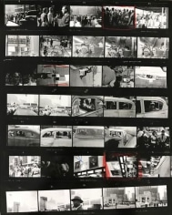 Robert Frank The Americans, Contact Sheet 36 of 81. 1958/2009.