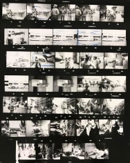 Robert Frank The Americans, Contact Sheet 64 of 81. 1958/2009.