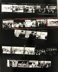 Robert Frank The Americans, Contact Sheet 18 of 81. 1958/2009.