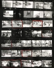 Robert Frank The Americans, Contact Sheet 78 of 81. 1958/2009.