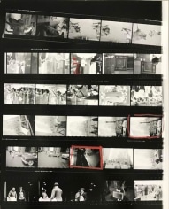 Robert Frank The Americans, Contact Sheet 26 of 81. 1958/2009.
