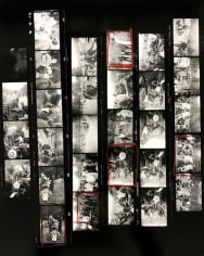 Robert Frank The Americans, Contact Sheet 39 of 81. 1958/2009.