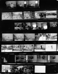 Robert Frank The Americans, Contact Sheet 15 of 81. 1958/2009.
