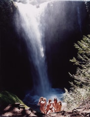 Justine Kurland, Waterfall Lesson, 2007, 30 x 40 in.