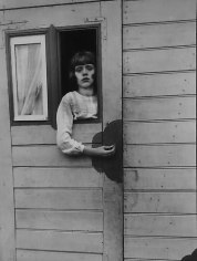 August Sander Girl in a Fairground Caravan.  c. 1930