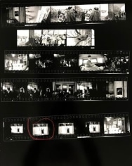 Robert Frank The Americans, Contact Sheet 58 of 81. 1958/2009.