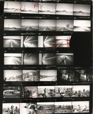 Robert Frank The Americans, Contact Sheet 35 of 81. 1958/2009.