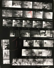 Robert Frank The Americans, Contact Sheet 17 of 81. 1958/2009.