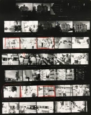 Robert Frank The Americans, Contact Sheet 13 of 81. 1958/2009.