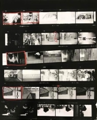 Robert Frank The Americans, Contact Sheet 77 of 81. 1958/2009.