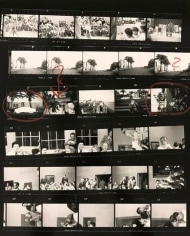 Robert Frank The Americans, Contact Sheet 33 of 81. 1958/2009.