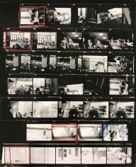 Robert Frank The Americans, Contact Sheet 7 of 81. 1958/2009.