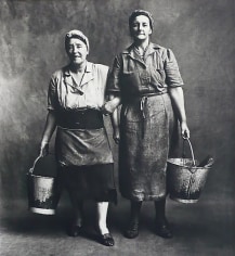 Irving Penn Cleaning Women, London.  1950