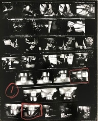 Robert Frank The Americans, Contact Sheet 42 of 81. 1958/2009.