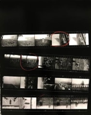 Robert Frank The Americans, Contact Sheet 56 of 81. 1958/2009.