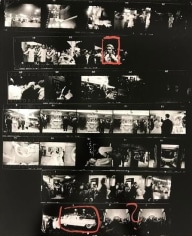Robert Frank The Americans, Contact Sheet 65 of 81. 1958/2009.