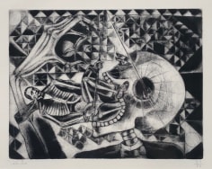 Francisco Toledo                   Juarez Fishing in the Orbit of the Skull, 1988