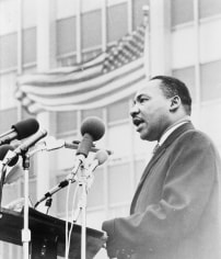 Dr. Martin Luther King Jr., Anti-Vietnam War march, United Nations, New York, April 15, 1967 (Courtesy Library of Congress)