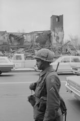 Aftermath of riots following the assassination of Dr. Martin Luther King, Jr., Washington D.C., April 8, 1968 (Courtesy Library of Congress)