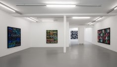 Mel Bochner Exhibition view, Galerie Nelson-Freeman, Paris