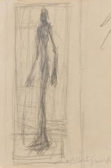 Alberto Giacometti Nu debout dans l&#039;atelier