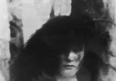 Deborah Turbeville, Women in the Woods V, Clothing by Blumarine, VOGUE Italia, Montova, Italy, 1977 (Face Close-Up)