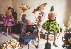 Arthur Elgort, Christian Lacroix Haute Couture Atelier, Paris, 1988
