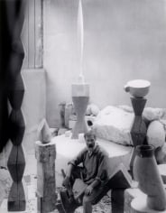 Edward Steichan, Constantin Brancusi in his studio, Paris, 1927