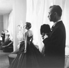 Cecil Beaton, Mr. and Mrs. Charles James, Madison Avenue, 1955