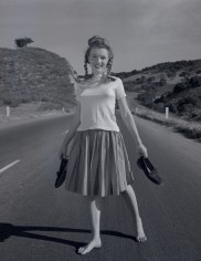 Andre de Dienes, Norma Jean, California Highway, November 1945