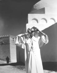 Louise Dahl-Wolfe  Natalie in Gres Coat, Kairouan, 1950