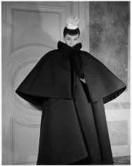 Louise Dahl-Wolfe, Luki in Balenciaga Coat, 1953