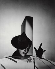 Horst P. Horst, &quot;I Love You&quot;, Lisa Fonssagrives with Hat by Balenciaga and Gloves by Boucheron, Paris, 1938