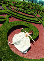 David LaChapelle, Collapse in a Garden, 1995