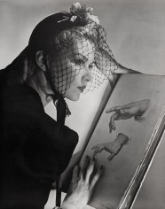 Horst, Lisa: Hat with Veil (Hands), 1936