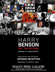 Harry Benson, Exhibition Invitation