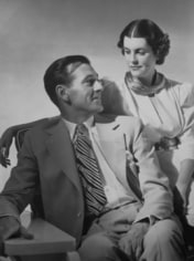 Horst,  Gary Cooper and wife Veronica Balfe, 1938