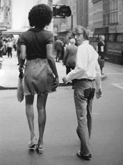 Bruce Laurance, Woody Allen and Tamara, 57th Street Bridge, New York, 1971