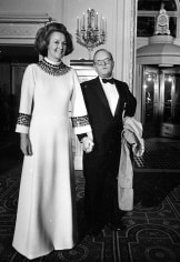 Harry Benson, Truman Capote and Katharine Graham at Truman Capote's &quot;Black and White&quot; Ball at the Plaza Hotel, New York, 1966