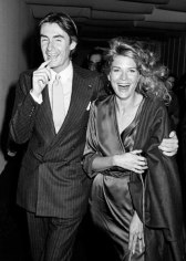 Ron Galella Joel Schumacher and Candice Bergen, NYC, November 7, 1984